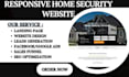 build smart home protection alarm system cctv installation home security website