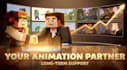 create 3d minecraft animations