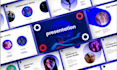 do powerpoint presentation,  pitch deck, canva slides, and sales redesign