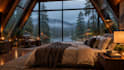 create cozy ambient rain videos with natural sounds