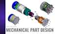 mechanical part design and technical drawing in solidworks 3d cad