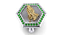 design 3d cufflinks, charms, nose ring, brooch, hairpin, hair bows