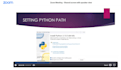 tutor you python programming and enhance your learning