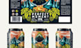 create energy drink label, bottle label and can label design, can bear label