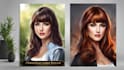 draw a realistic colored portrait