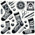 design modern and unique custom socks