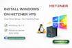 install windows on your hetzner server