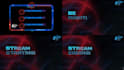 design animated twitch stream overlay, twitch logo, panels, screens, alerts
