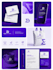 do minimalist logo design with complete brand identity