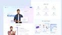 design hero section for your business website and landing page with figma