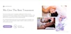 develop a spa and wellness website with a booking system