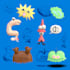 model your 2d character in 3d