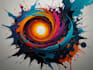 make creative abstract art for you