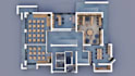 create realistic 3d floor plan from your 2d floor plan