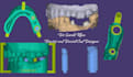 design crown, bridges, smile, veneer  dental cad using exocad