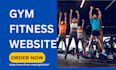 design gym fitness website for personal trainer fitness yoga dropshipping store