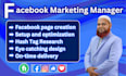 be your creative facebook marketing specialist