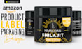 design premium supplement bottle label design