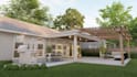 design your garden, patio, backyard and present 3d rendering