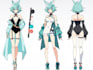 draw anime character design or reference