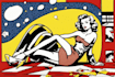 do a retro pop art roy lichtenstein style