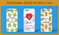 create a professional design for a mobile phone case