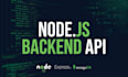 develop backend rest api using node js express and mongodb