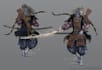design samurai character design