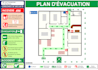 create fire safety plan, evacuation plan, emergency exit
