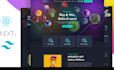 design giveaway website, raffle ticket website, competition website