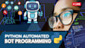 develop tiktok API bot facebook chatbot youtube bot mass dm bot python bot