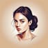 draw vector flat art portrait illustration for you