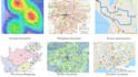 do gis mapping with qgis, arcgis pro, arcgis online and spatial analysis tasks