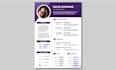 create professional attractive resume design