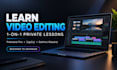 teach you video editing in premiere pro, capcut and davinci resolve
