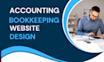 build responsive bookkeeping website accounting website bookkeeping leads
