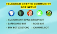 setup telegram crypto community bot