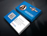 create business card design with qr code