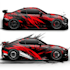 do car wrap design, vehicle sticker or decals wraps design