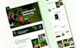 design landcaping, lawncare website, snow removal, gardening website