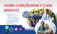 create home care senior care yoga fitness coach  landing page website