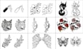 convert your image into tattoo, stencil art or silhouette by outline tracing