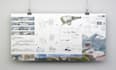 create modern architecture presentation boards for projects