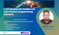 build ai models and provide python programming solutions