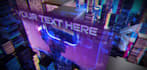 create cyberpunk city promotional video