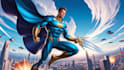 draw superhero action comic