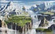 create fantasy landscape concept art