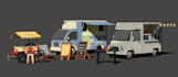 stylized unity 3d props, hardsurface, environment for games