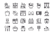 design custom outline icon set