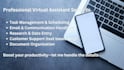 provide virtual assistant services and miscellaneous tasks